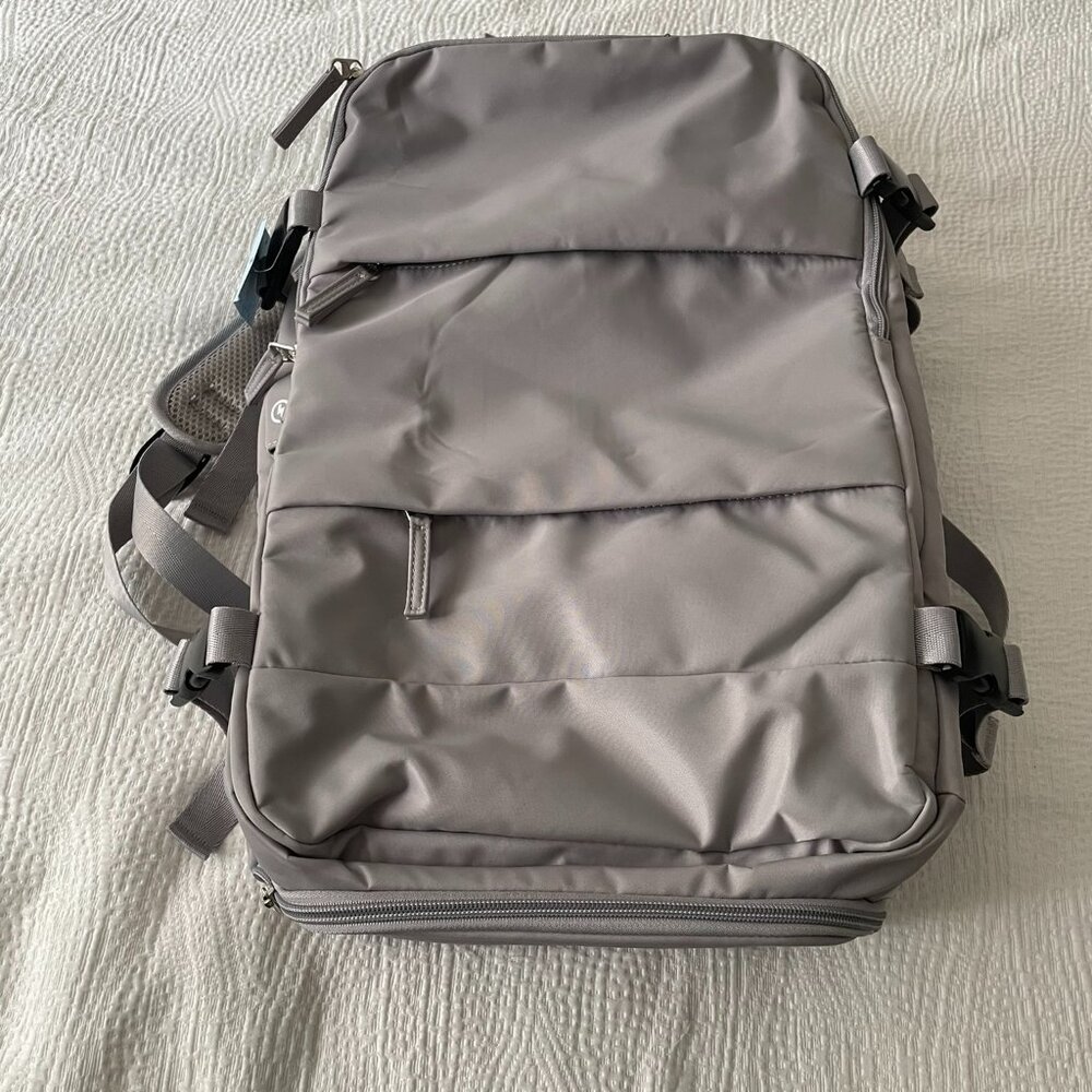 Large Travel Backpack - Grey